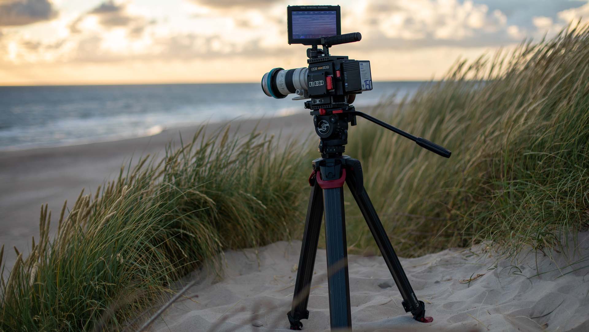 beaverfilm - Kamera am Strand