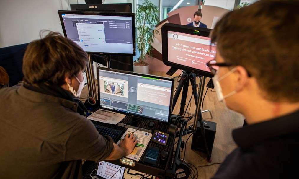 Live-Streaming Produktion