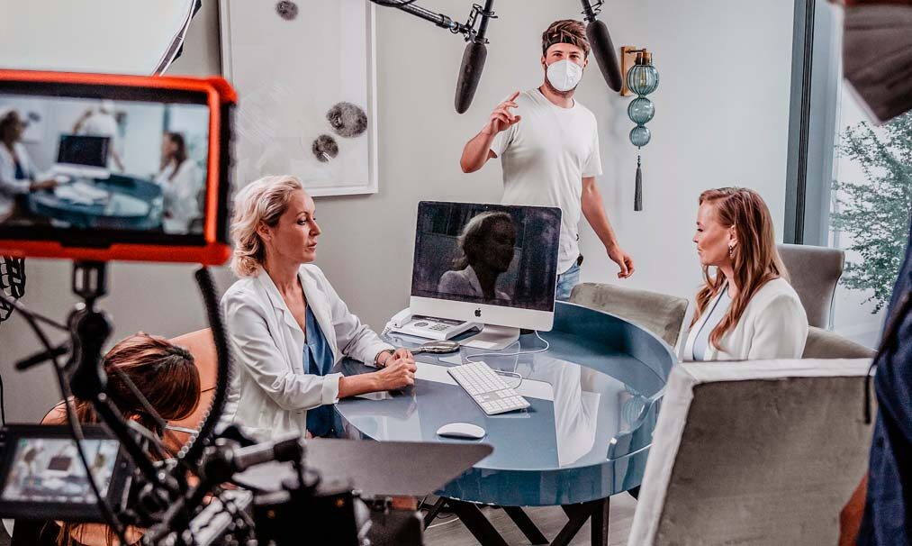 Live Produktion im Studio