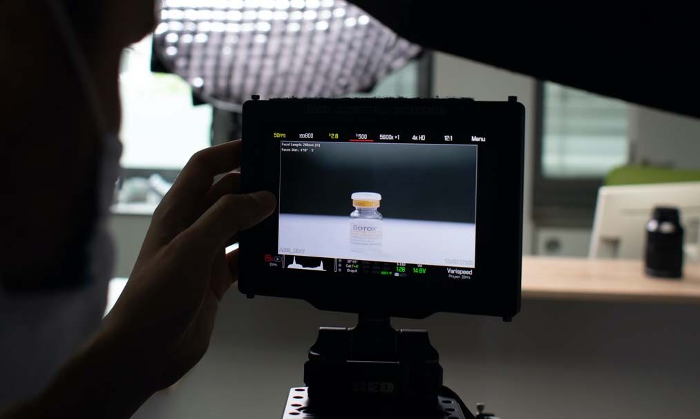 Medical Media Produktion - Medizinisches Produkt auf dem Monitor